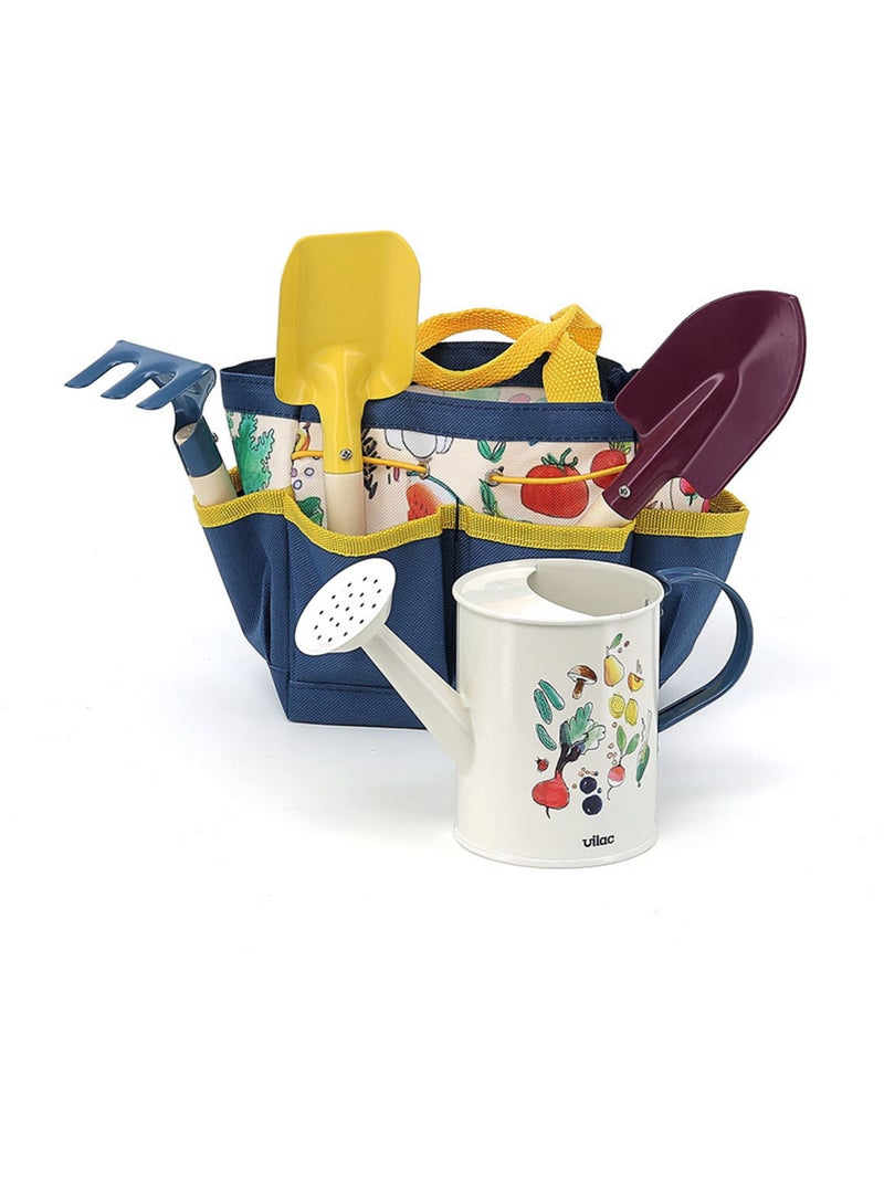 Sac et outils - Mon petit potager Bleu - Kiabi