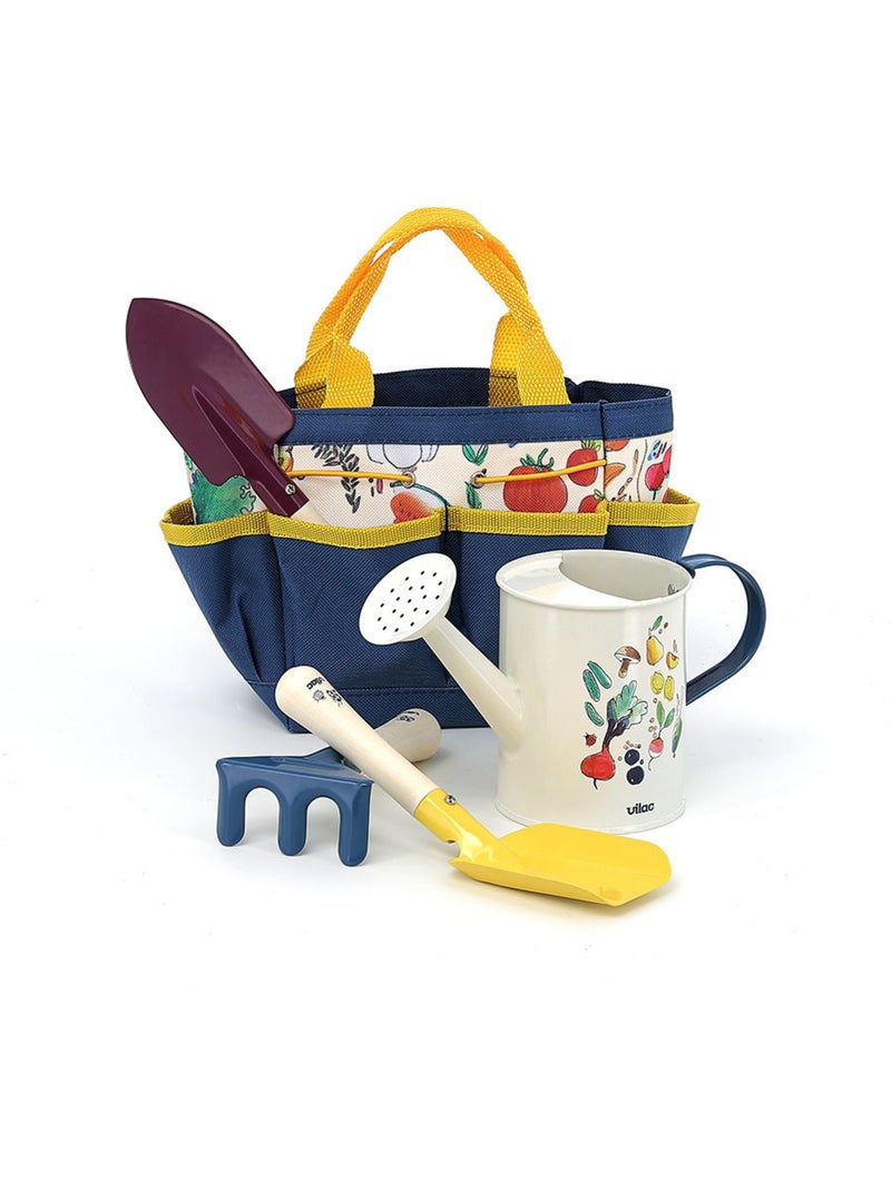 Sac et outils - Mon petit potager Bleu - Kiabi