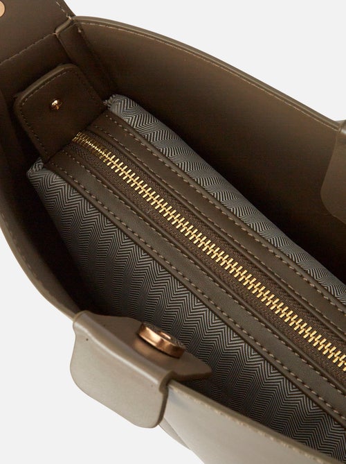 Sac forme besace et sa pochette amovible - Damart - Kiabi