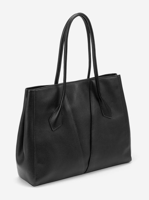 Sac forme cabas en simili - Kiabi