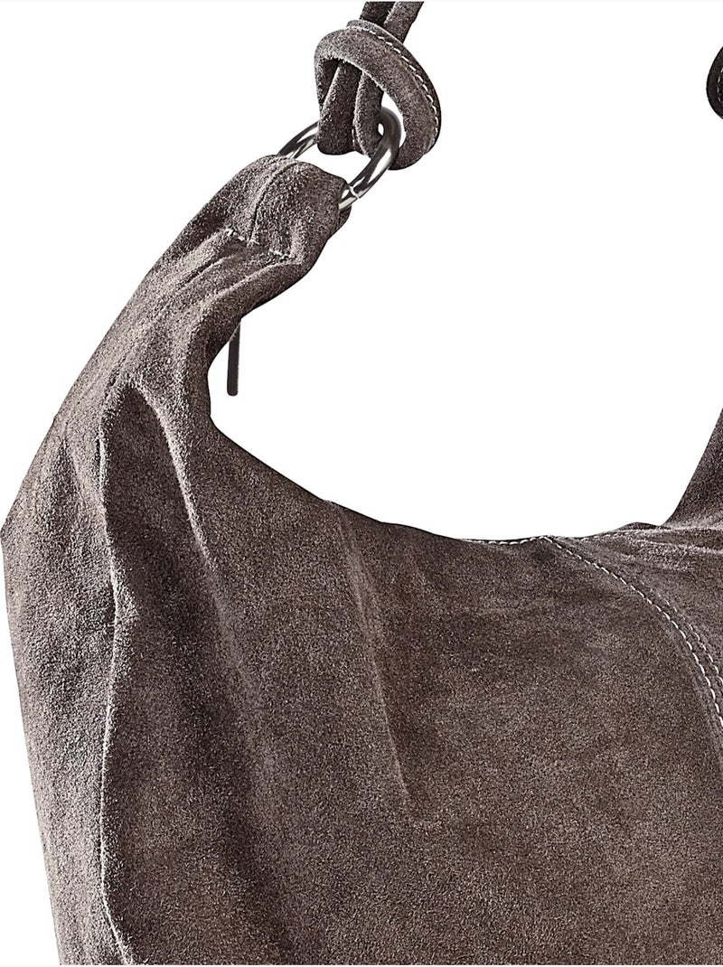 Sac Forme De Bourse Moderne - Taille Standard - helline Gris taupe - Kiabi