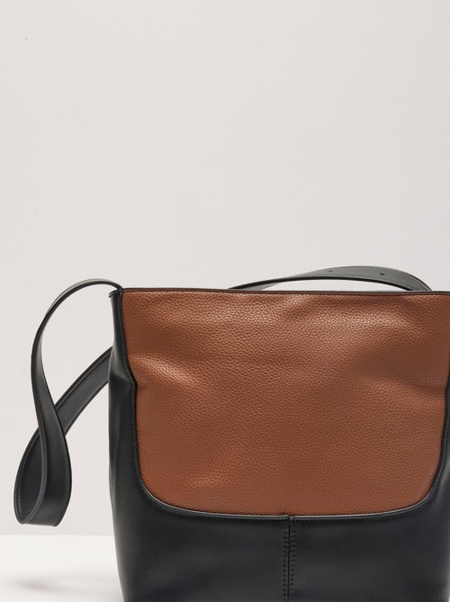 Sac forme seau bicolore - Damart - Kiabi