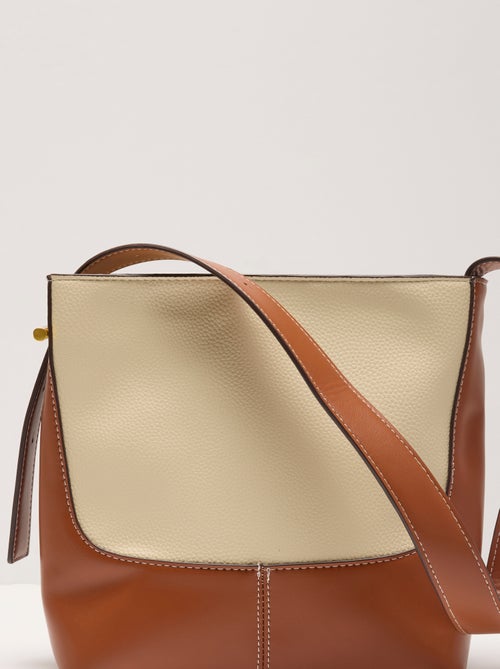 Sac forme seau bicolore - Damart - Kiabi