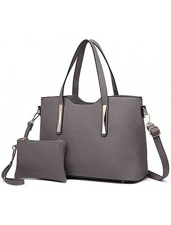 Sac fourre-tout avec pochette amovible 33x23x13 cm - miss lulu