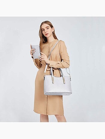 Sac fourre-tout avec pochette incluse 33x23x13 cm - miss lulu