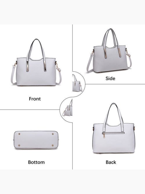 Sac fourre-tout avec pochette incluse 33x23x13 cm - miss lulu - Kiabi Sac fourre-tout avec pochette incluse 33x23x13 cm - miss lulu - Kiabi