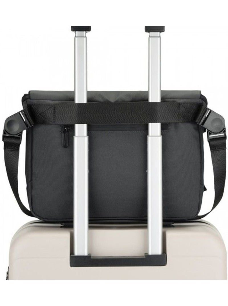 Sac fourre-tout bandoulière polyester résistant à l'eau - kono Gris - Kiabi