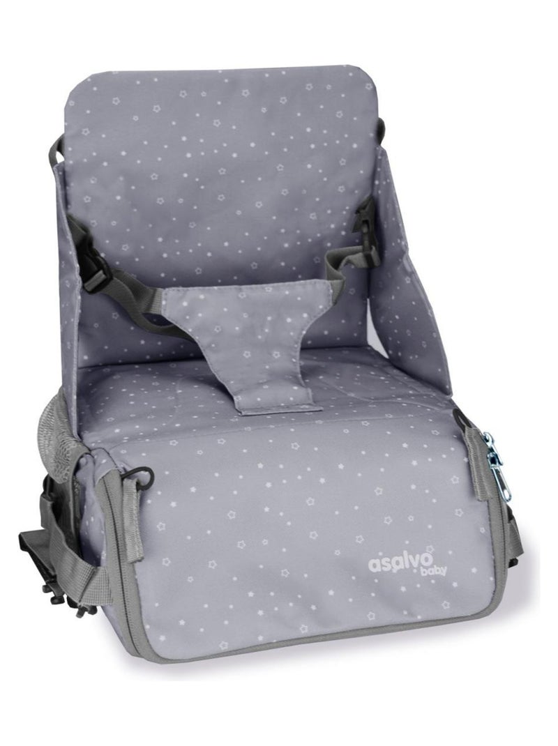 Sac Go Anywhere Booster Hummus Gris - Kiabi