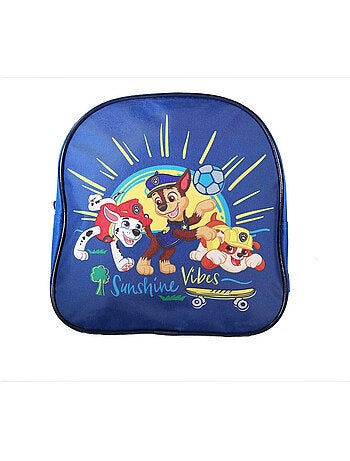 Sac goûter maternelle Pat’ Patrouille bleu 1 compartiment
