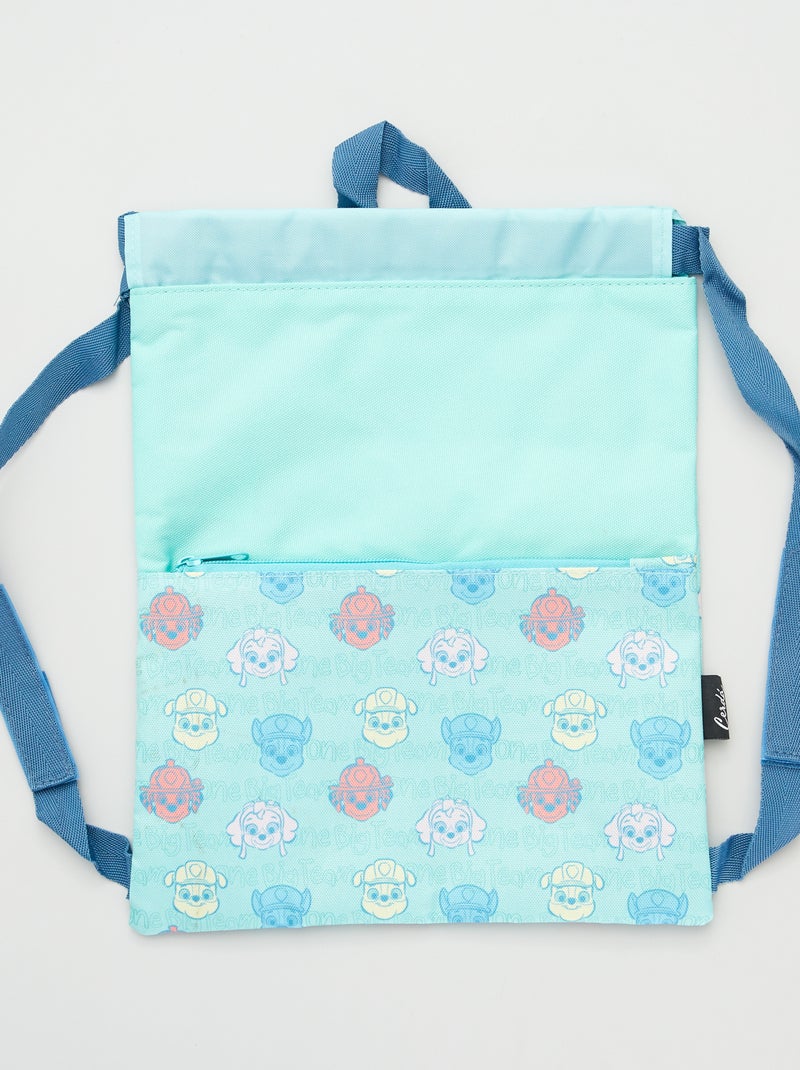 Sac goûter 'Pat Patrouille' bleu - Kiabi