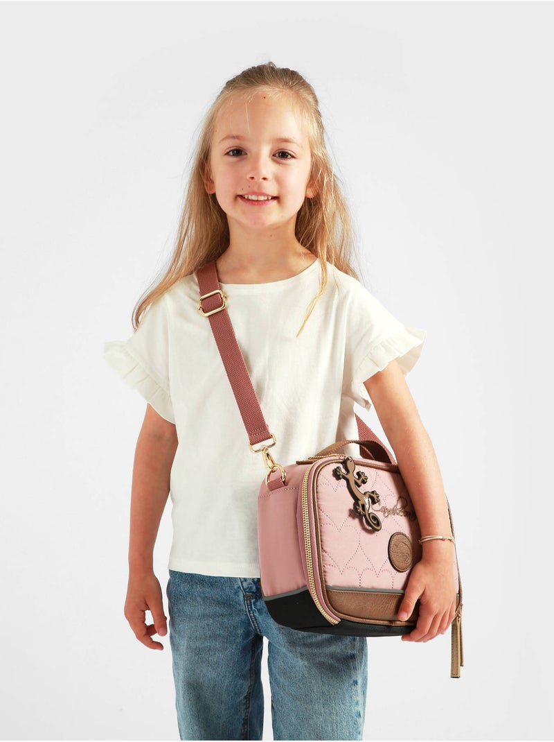 Sac Gouter Vintage Fantasy Cameleon Rose/Jaune - Kiabi
