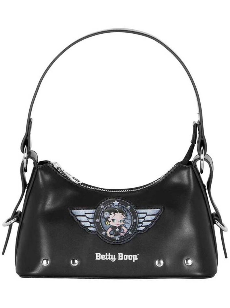 Sac Groovy - Betty Boop Motor Love - Noir - Taille Unique Noir - Kiabi