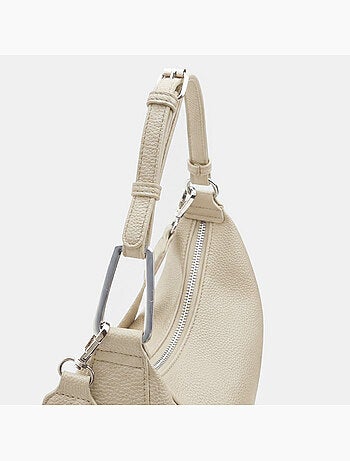 Sac hobo avec fermeture éclair et bandoulière
