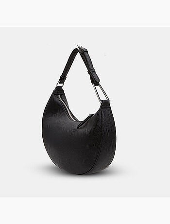 Sac hobo avec fermeture éclair et bandoulière