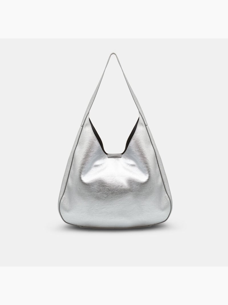 Sac hobo Bata Argent - Kiabi