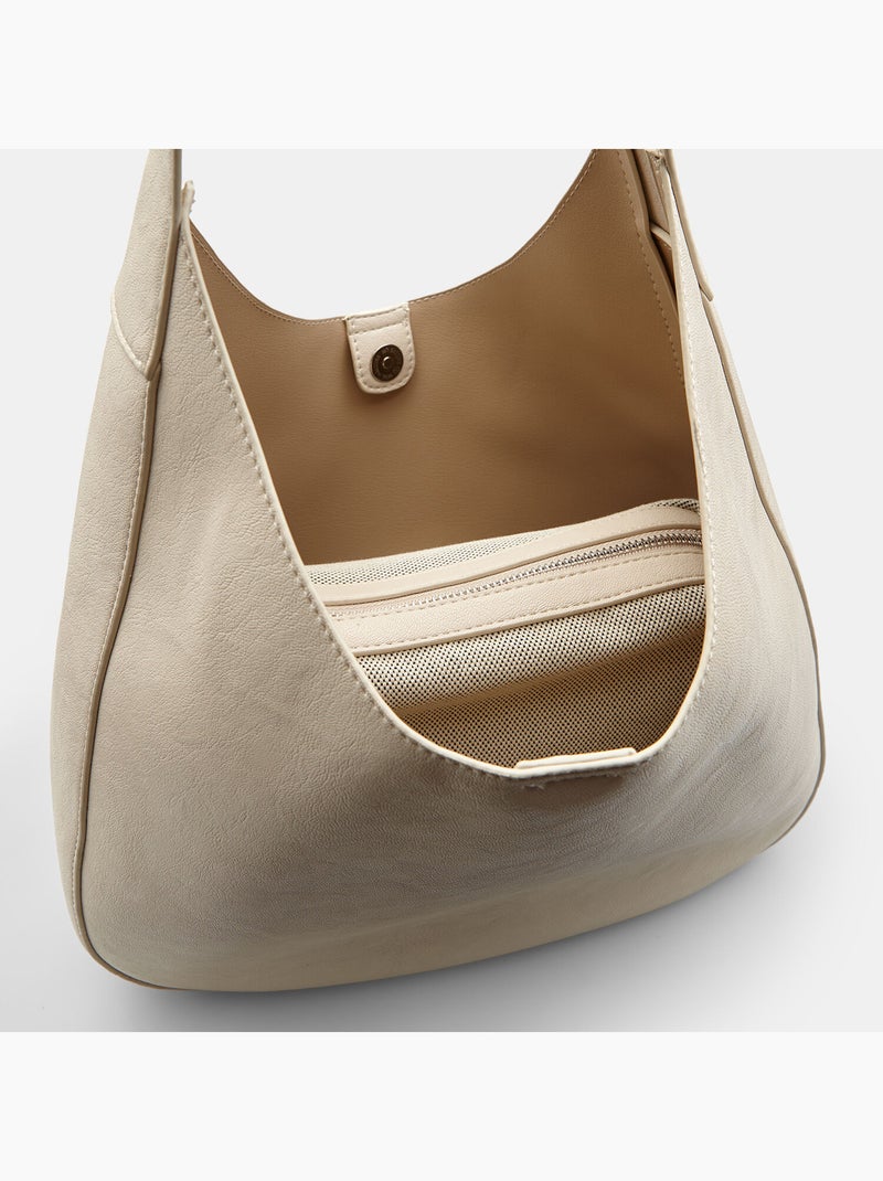 Sac hobo Bata Blanc - Kiabi