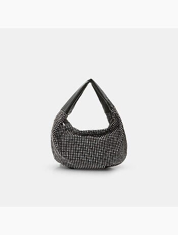 Sac hobo bata red label grand format avec pierres
