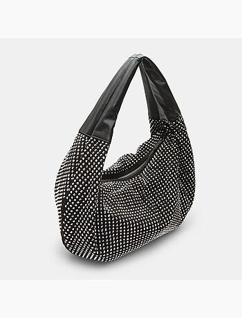 Sac hobo bata red label grand format avec pierres