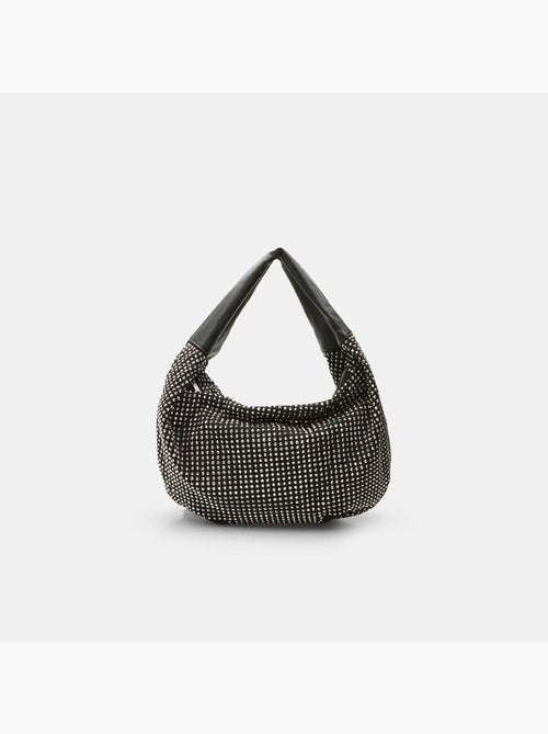 Sac Hobo Bata Red Label grand format avec pierres - Kiabi