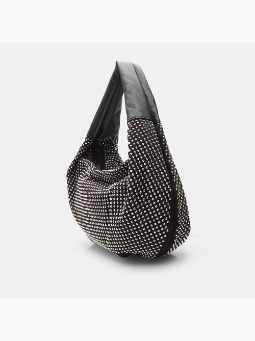 Sac Hobo Bata Red Label grand format avec pierres - Kiabi