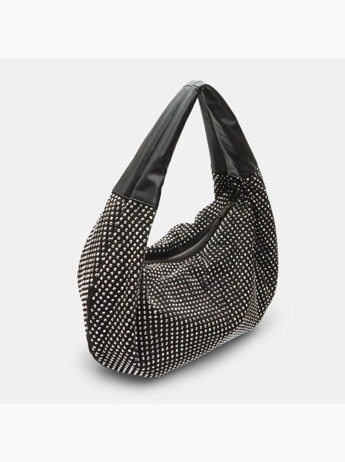 Sac Hobo Bata Red Label grand format avec pierres - Kiabi