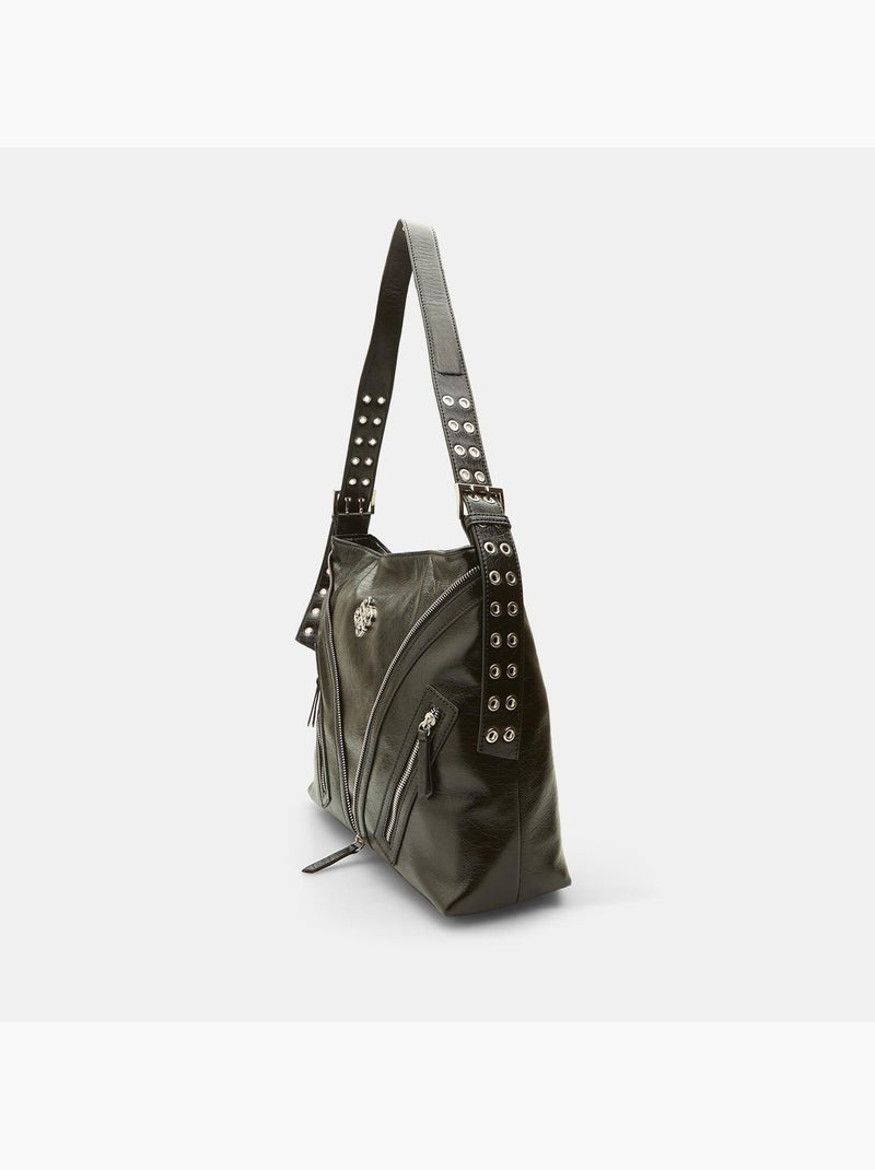 Sac Hobo BATA Red Label Noir - Kiabi