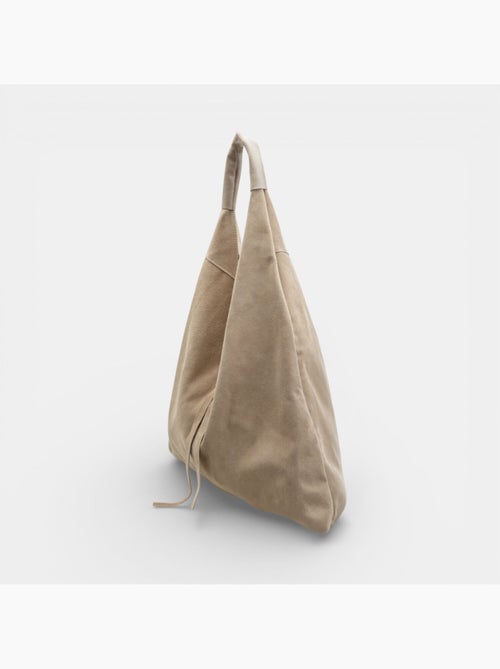 Sac hobo en daim Bata - Kiabi