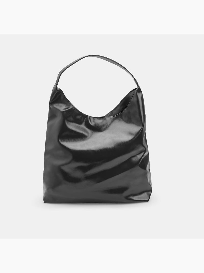 Sac hobo modèle BATA Noir - Kiabi