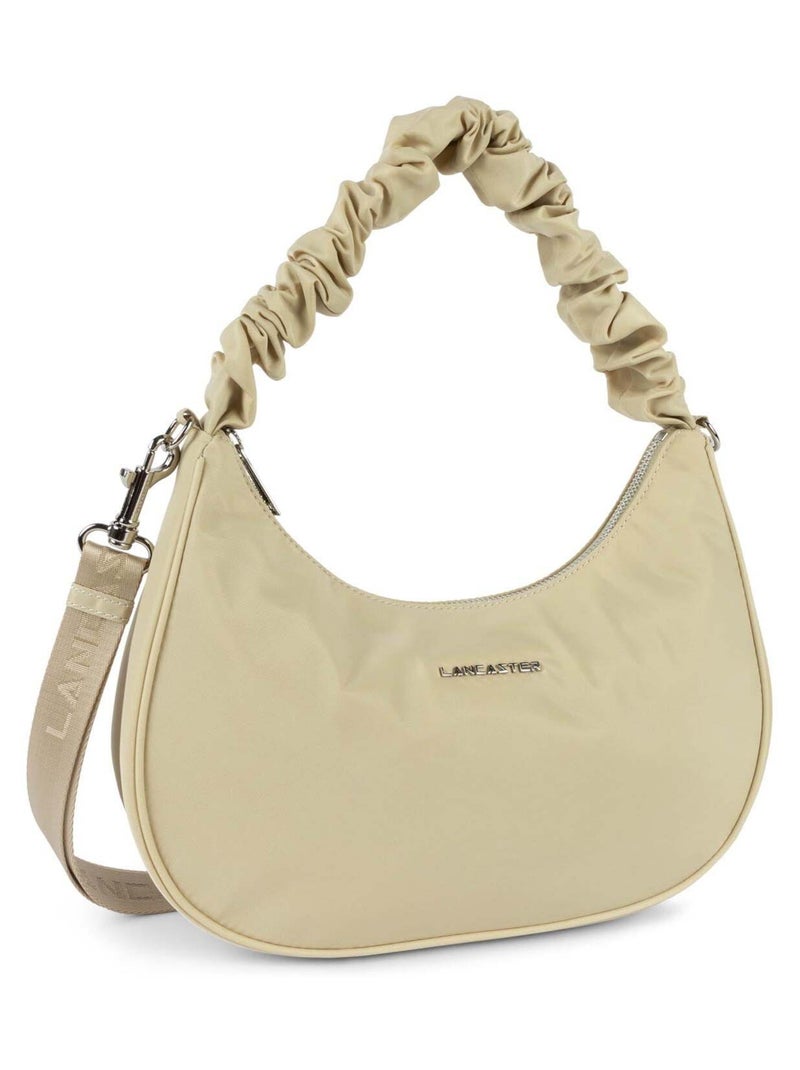 Sac hobo Zippé Basic Chouchou Lancaster Beige - Kiabi