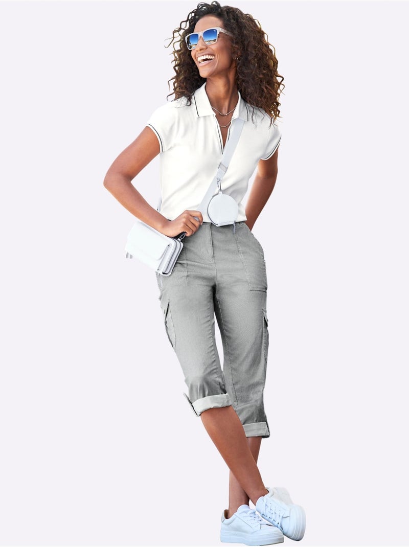 Sac Imitation Cuir Souple - Taille Standard - helline Blanc - Kiabi