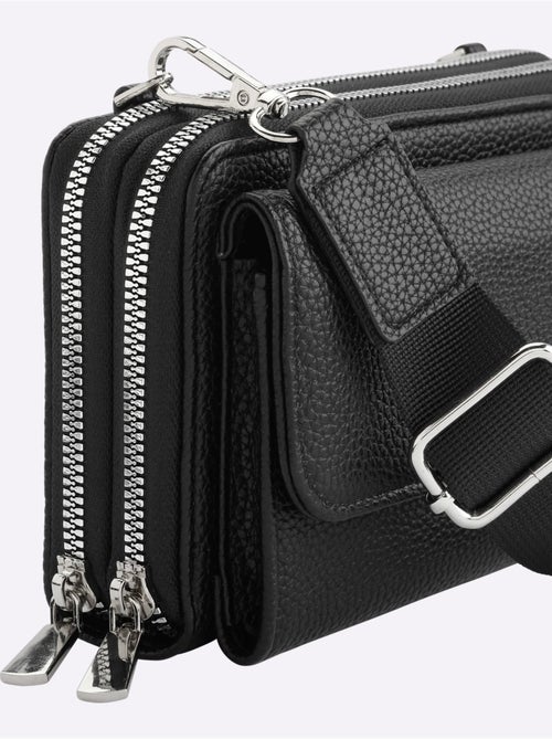 Sac Imitation Cuir Souple - Taille Standard - helline - Kiabi