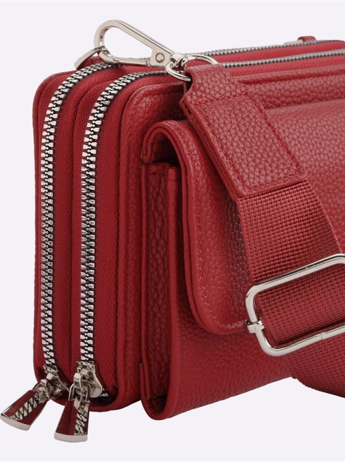 Sac Imitation Cuir Souple - Taille Standard - Helline - Kiabi Sac Imitation Cuir Souple - Taille Standard - Helline - Kiabi