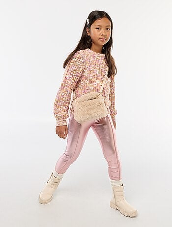 Sac imitation fausse fourrure