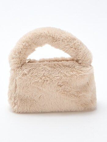 Sac imitation fausse fourrure