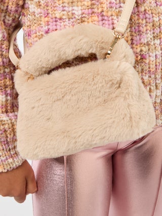 Sac imitation fausse fourrure