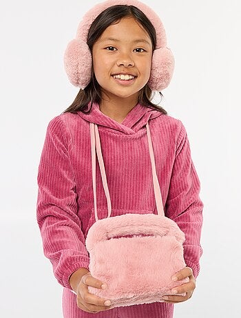 Sac imitation fausse fourrure
