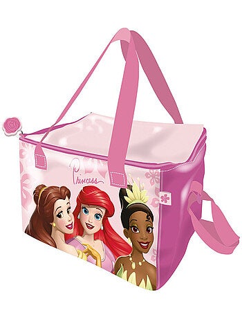 Sac Isotherme - Disney Princesses - Aurore, Ariel, Tiana - 22.5x15x16.5 cm