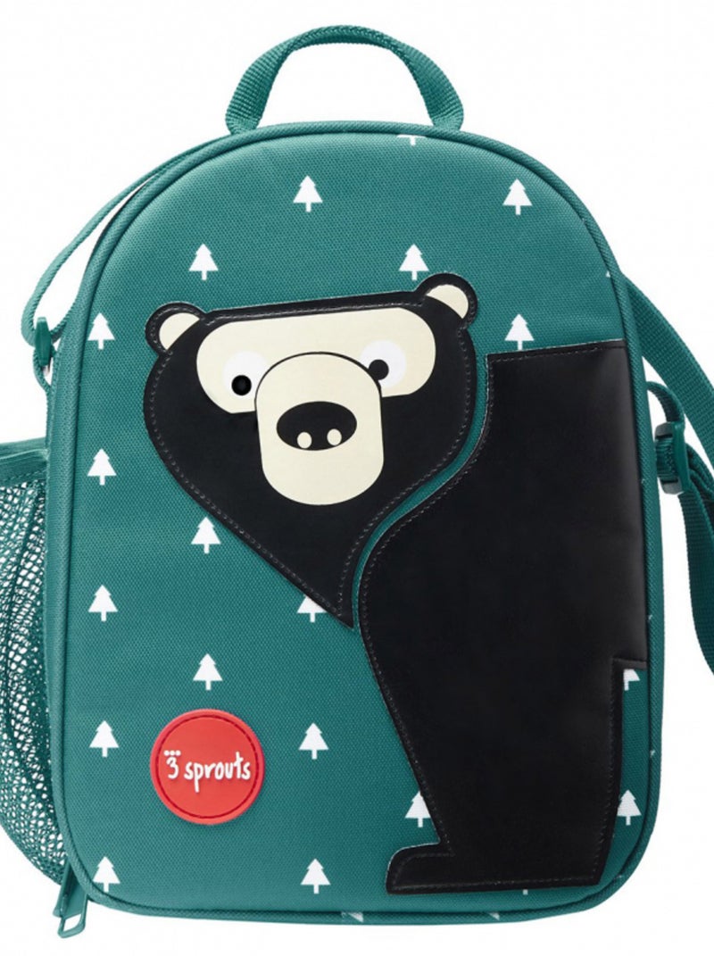Sac isotherme à bandoulière Ours Vert - Kiabi