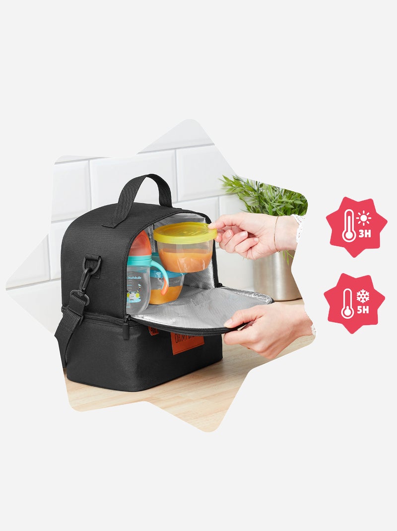 Sac isotherme 'Badabulle' Noir - Kiabi