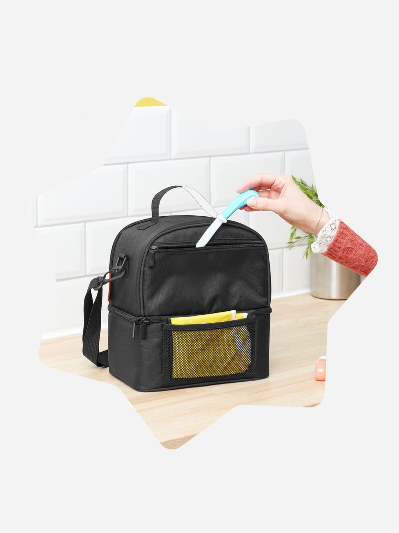 Sac isotherme 'Badabulle' Noir - Kiabi