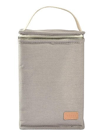 Sac isotherme Canvas gris perle