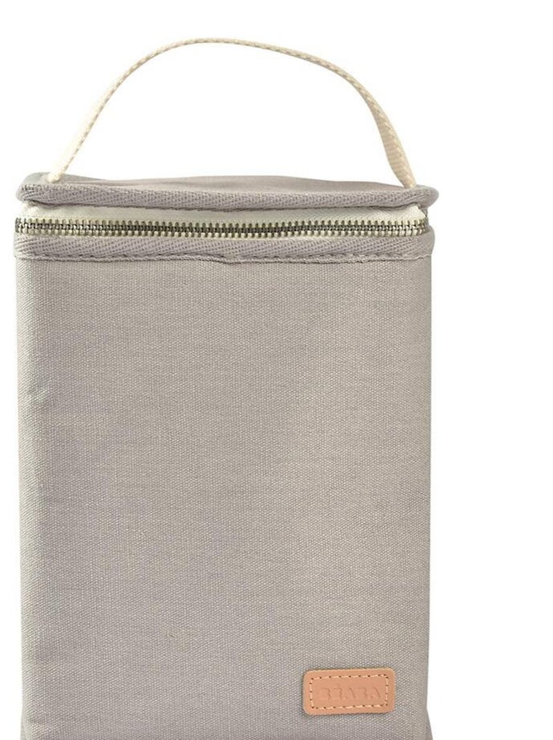 Sac isotherme Canvas gris perle Gris - Kiabi