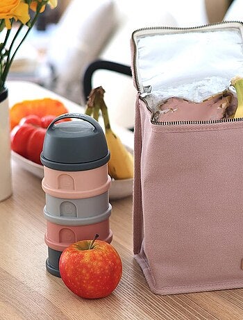 Sac isotherme Canvas rose poudré