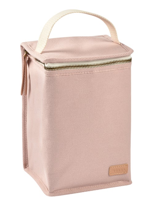 Sac isotherme Canvas rose poudré - Kiabi