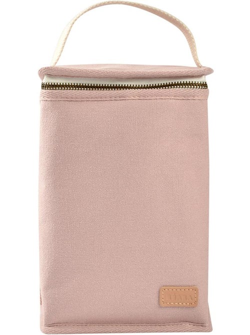Sac isotherme Canvas rose poudré - Kiabi