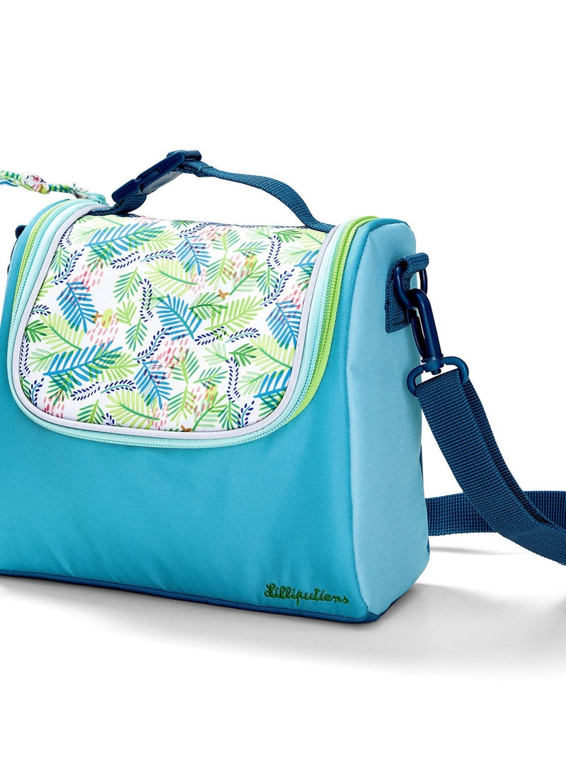 Sac isotherme en bandoulière Georges le Lémurien Bleu - Kiabi