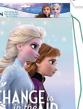 Sac La Reine des Neiges 2 à Cordon - Dimensions 40 x 30 cm