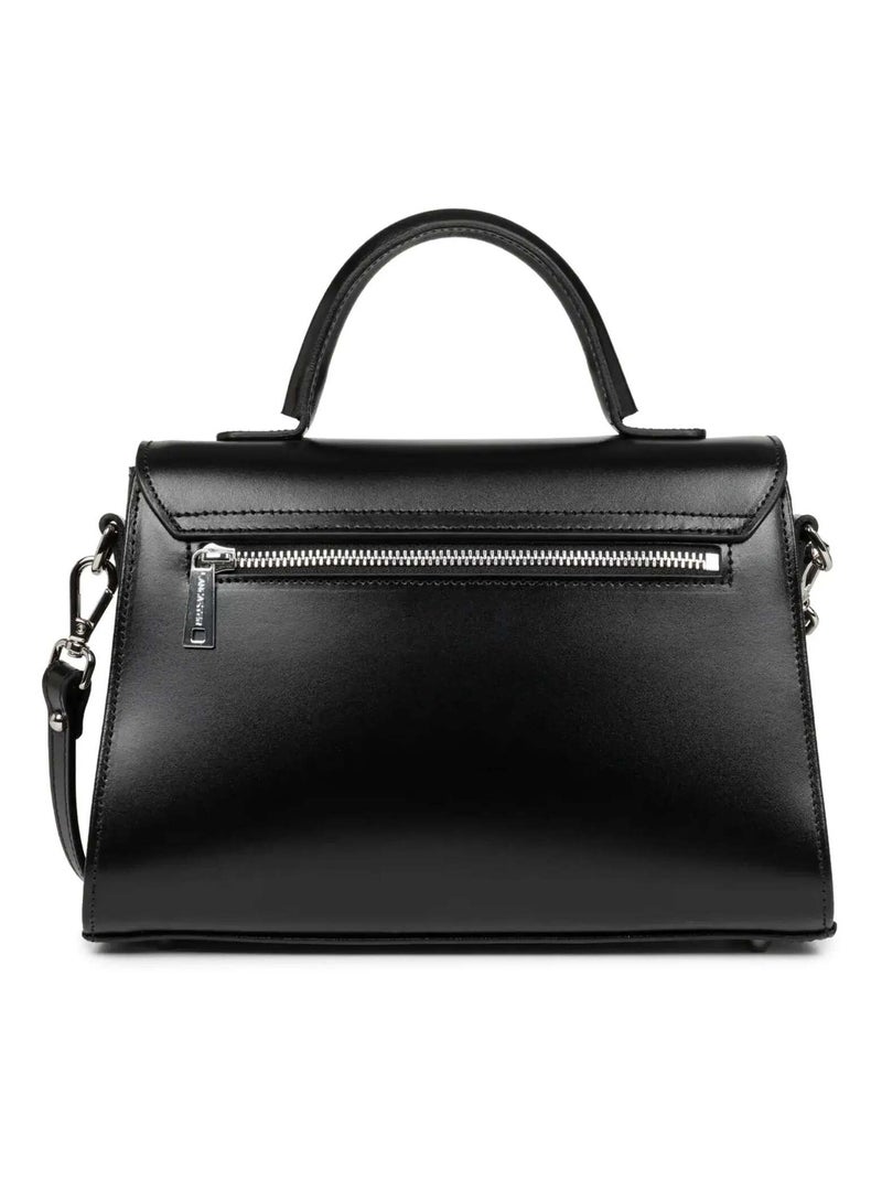 Sac Lancaster à rabat avec fermoir Suave even Noir - Kiabi