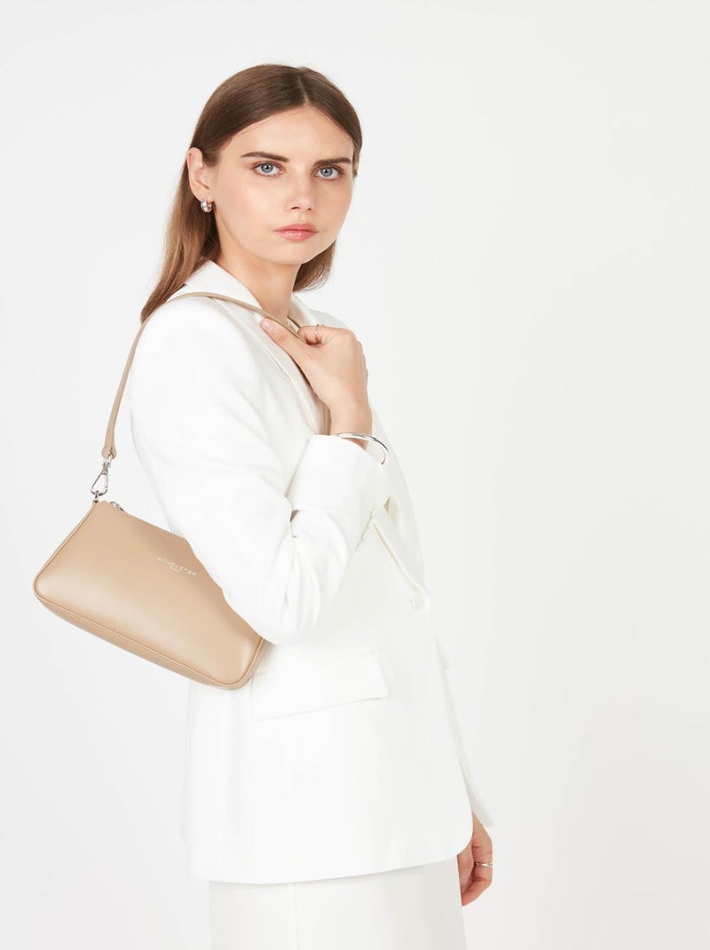Sac Lancaster cuir Suave Even Marron - Kiabi