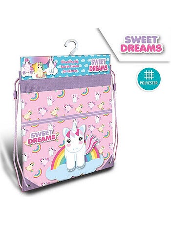 Sac Licorne à Cordon - Hauteur 42 cm
